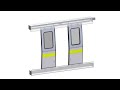 How Metro Train Door Works Automatic Sliding Door Mechanism Animation