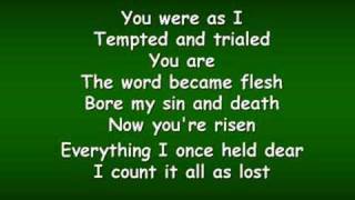 Lead Me to the Cross (Worship Video w/ Lyrics) chords