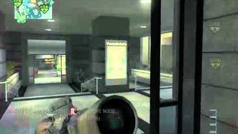 MW3 jump shot quick scope