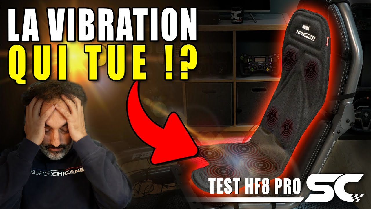 Test HF8PRO - L'alternative aux bass shaker pour le simracing, par Next Level Racing