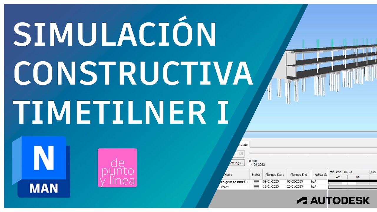 Autodesk Navisworks #04 - Animación constructiva BIM 4D con Timeliner ...