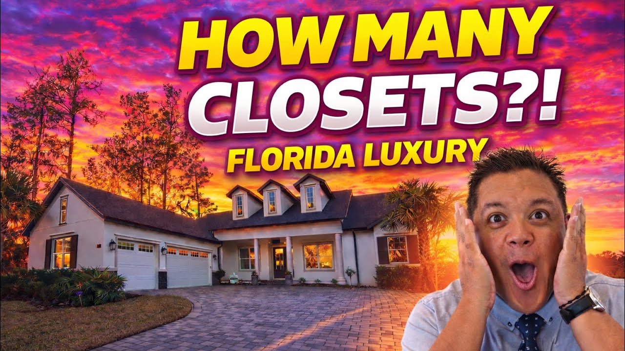Closet GALORE in THIS House! | Sawgrass by Vitale Home