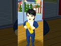 adek minum minyak goreng #sakuraschoolsimulator
