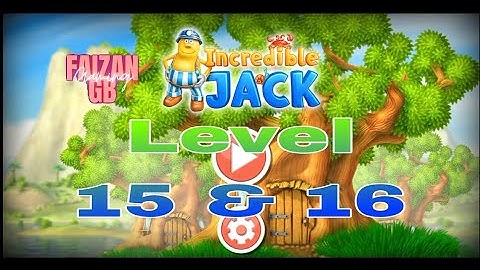 Incredible Jack level 15 & 16 walkthrough gameplay#faizangbgaming