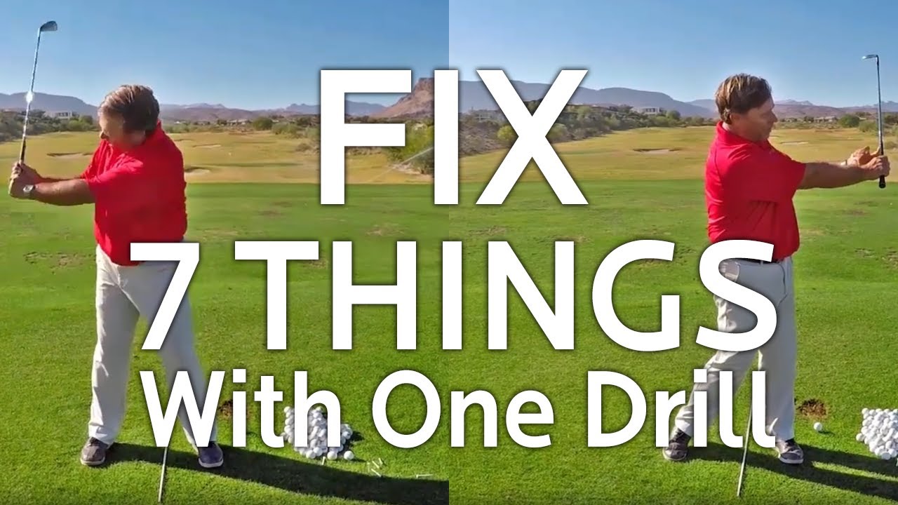 Golf Drill: Fix 7 Things With This One Drill - YouTube