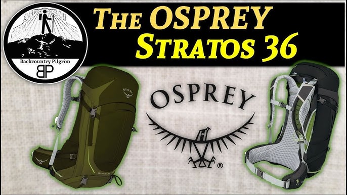 Toestand ornament chrysant Osprey Stratos 50 Internal Frame Backpack - YouTube