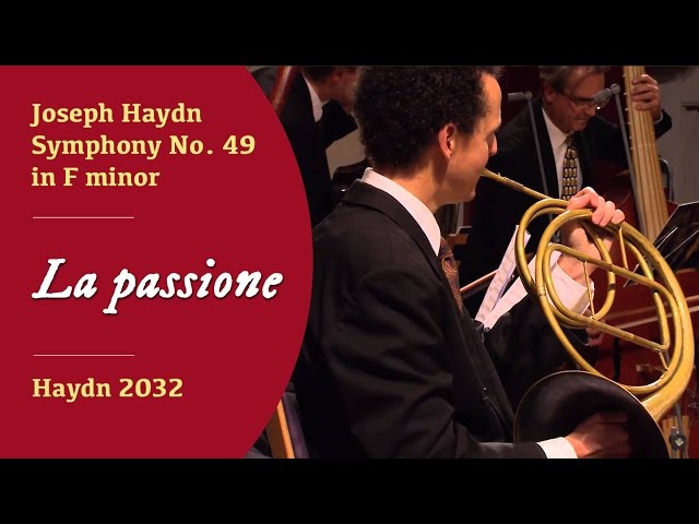 Haydn - Symphonie n°49 "Passion" : 2è mvt : Il Giardino Armonico / G.Antonini