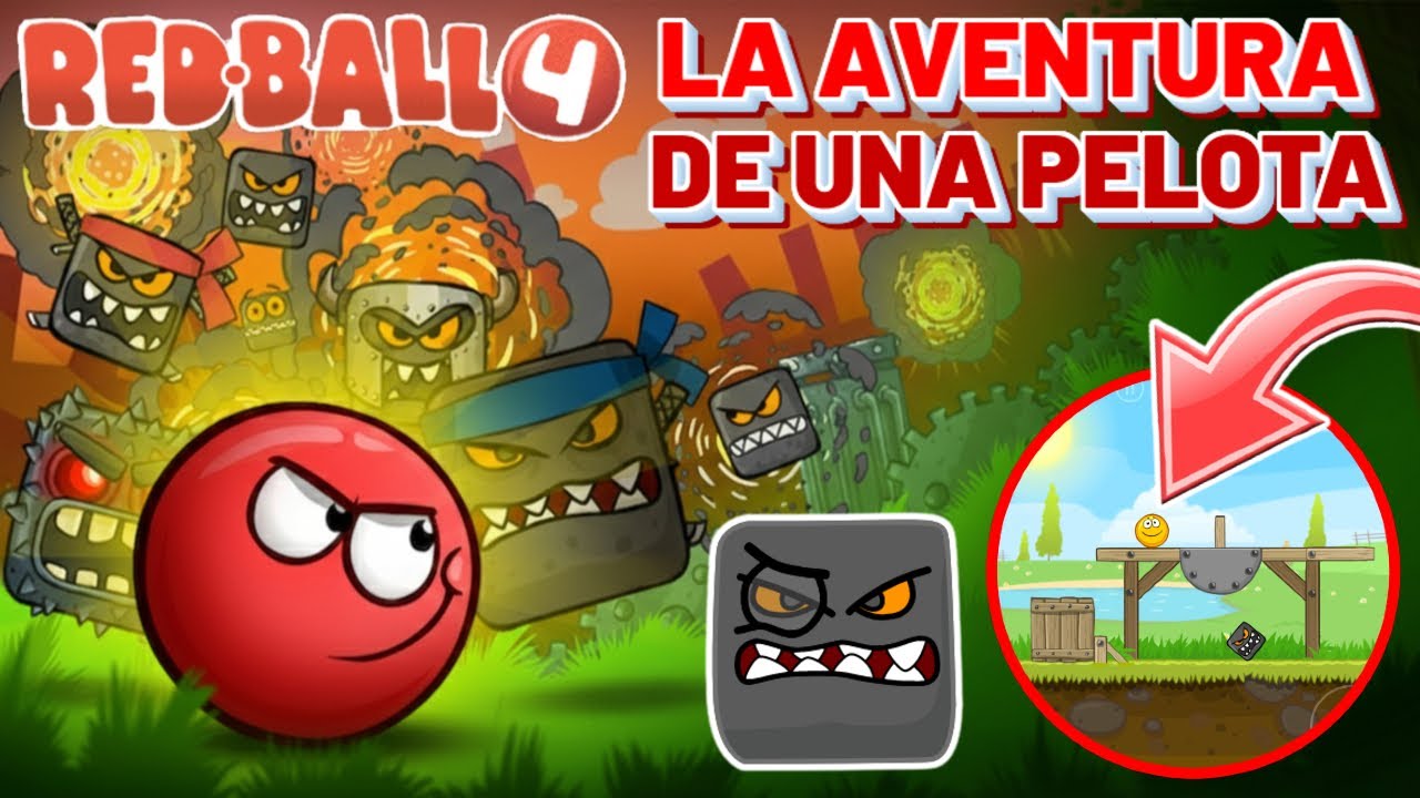 LA AVENTURA DE UNA PELOTA POR LAS COLINAS VERDES !! - Red Ball 4 | Daniman97