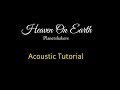 Heaven On Earth Planetshakers- Guitar Chords tutorial (Easy)