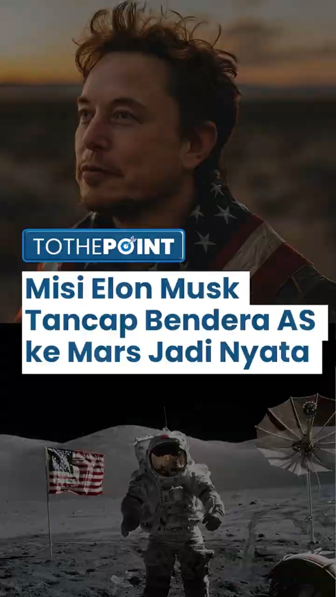 Misi Ambisius Elon Musk Tancapkan Bendera AS di Planet Mars Didukung Penuh oleh Donald Trump