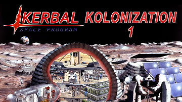 Kerbal Space Program (0.24) - Kolonization 01 - Orbiter, Rover, Lander