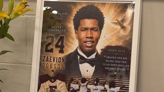 New tribute at Fulton for Zaevion Dobson