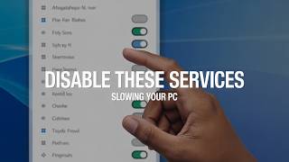 30 Windows Services Slowing You Down – FIX Them