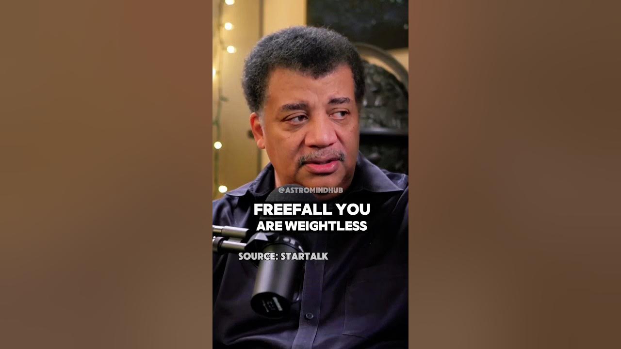 Why are objects in orbit weightless? π w/Neil deGrasse Tyson #science #space Why are objects in orbit weightless? π w/Neil deGrasse Tyson #science #space
