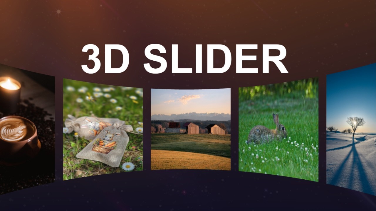 How to Create a FREE 3D Image Slider in Elementor (No Plugin ...