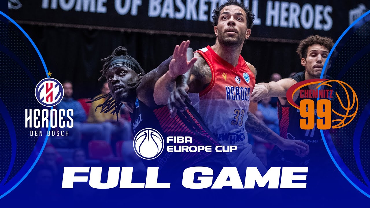 Heroes Den Bosch v NINERS Chemnitz Full Basketball Game FIBA Europe Cup 2023 - FIBA Europe Cup 2023-24