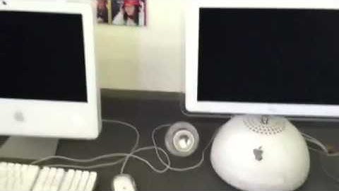 Deleted Scene: Intel Polycarbonate iMac vs. iMac G4 Boot Race BLOOPER at School