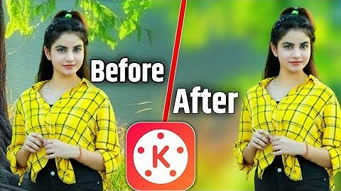kinemaster se video ka background blur kaise kare?New tricks 2023?How To Blur Video background?