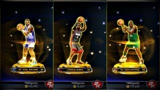 NBA 2K14 MyTEAM - BEST GOLD PACK Opening EVER! Spending Over 250K VC!