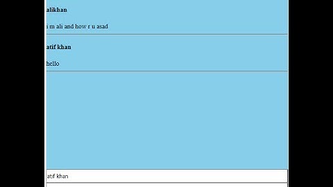 chatbox using jquery ajax in php 3 lecture