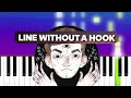 Ricky Montgomery - Line Without a Hook (Piano tutorial)