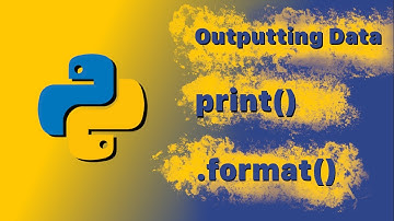 Python3: Outputting Data with print() and .format()