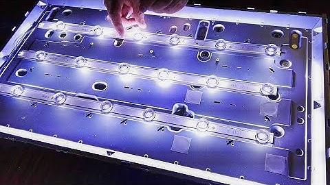 The Technology Of COLOR In LCD Displays // LCD TV Disassembly