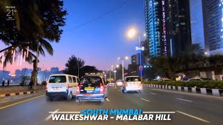 Malabar Hill Sunset Drive - Mumbai - 4K