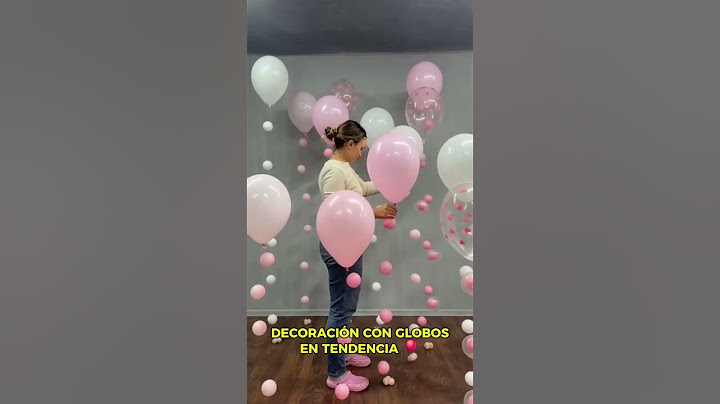 Decoración con globos en tendencia 🎈🥳😁🤗#globos #fiesta #decoracionconglobos #sempertex #emprende