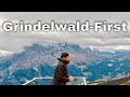 The Swiss Alps in Grindelwald-First Cliff Walk and Cable Car to the Top of Adventure