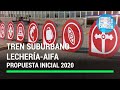 Tren suburbano: Lechería-Aeropuerto Felipe Ángeles (Propuesta inicial)