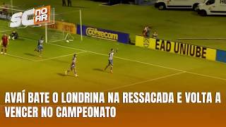 Avaí vence o Londrina e encerra sequência sem vitórias na Série B