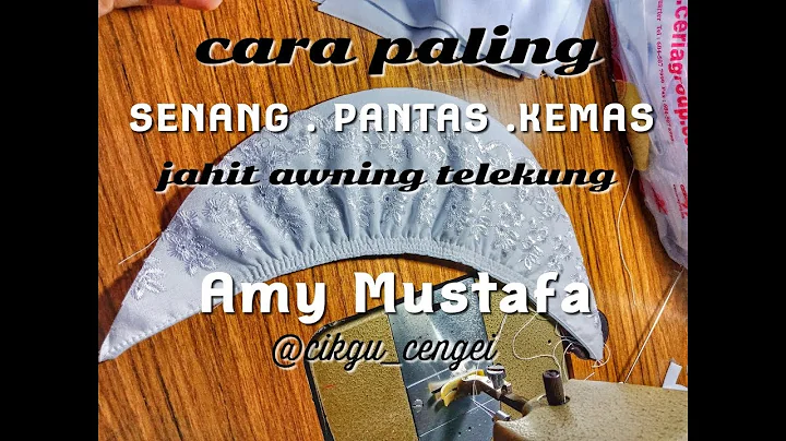Awning telekung 15 minit siap