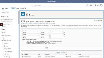 Add call center users