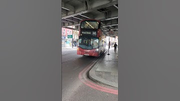 Route 243 at Shoreditch Church|LF67 EUJ-HV340|#fortheloveofbuses #londonproplayer2
