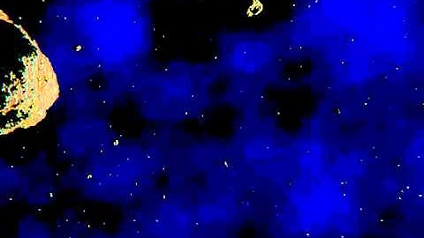 Blender Asteroid Field