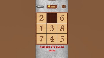 numpuz 3*3 puzzle solve