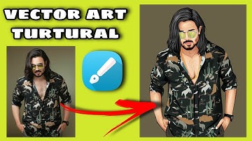 How To Make Vector Art In Mobile 😳🎯 | Vector Art Like Tejas Illustrator #vectorart #nickcreation