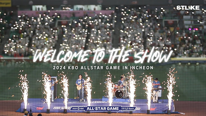 끝없는 가능성 중에 날 골라줘서 고마워 | DAY6(데이식스) - Welcome to the Show | 2024 KBO 올스타전