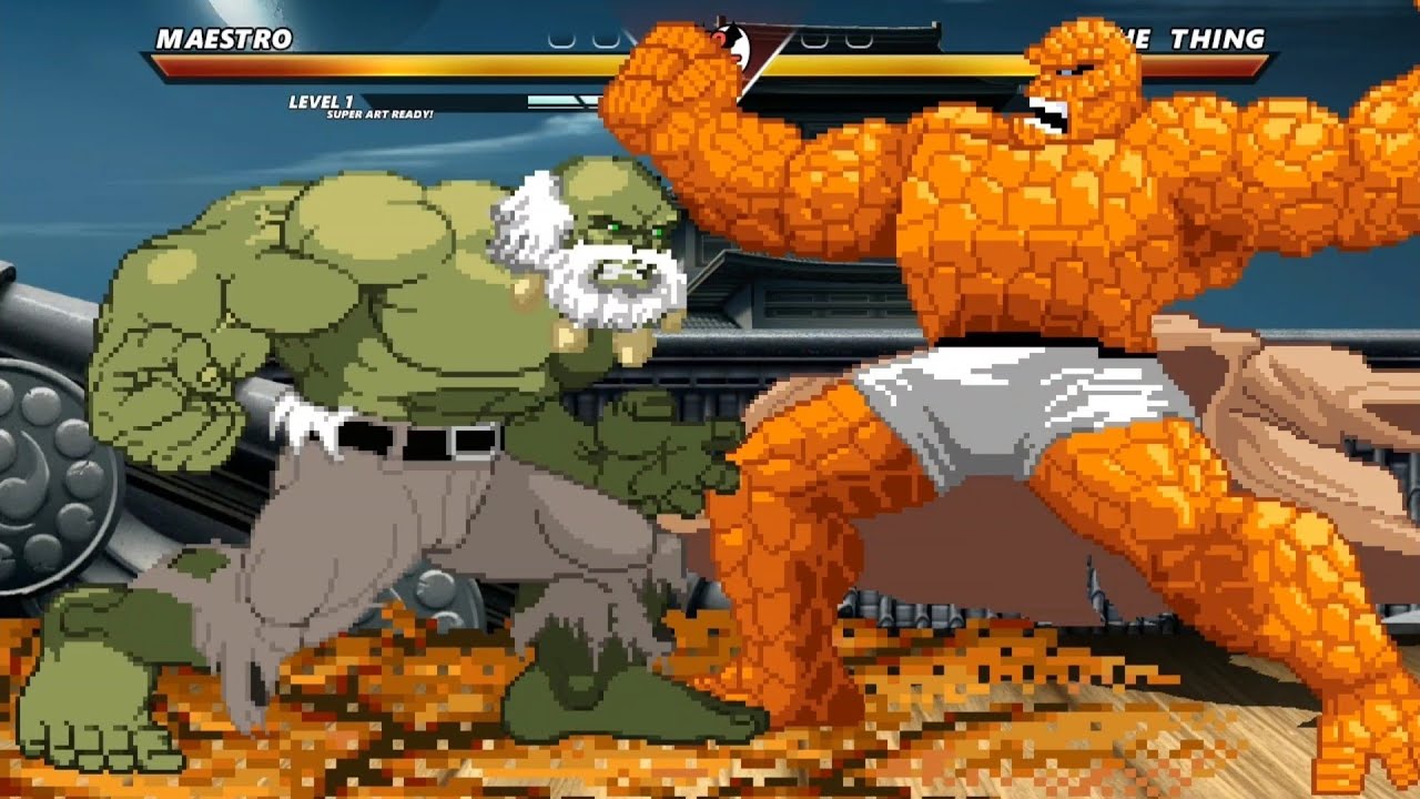MAESTRO vs THE THING - Highest Level Incredible Epic Fight! - YouTube