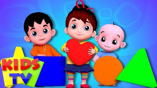 Junior Squad | Kids Nursery Rhymes - Shapes Song | Learn Shapes | Kids Songs | Baby Rhymes | Kids Tv