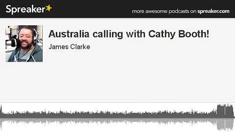Australia calling with Cathy Booth! (made with Spr...