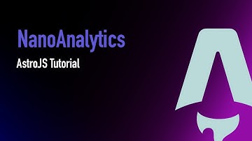 NanoAnalytics with AstroJS | TUTORIAL