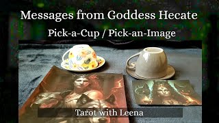 Coffee cup reading : Messages from Goddess Hecate | Tarot with Leena