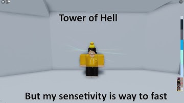 Tower of hell but my camera sensitivity was way to fast