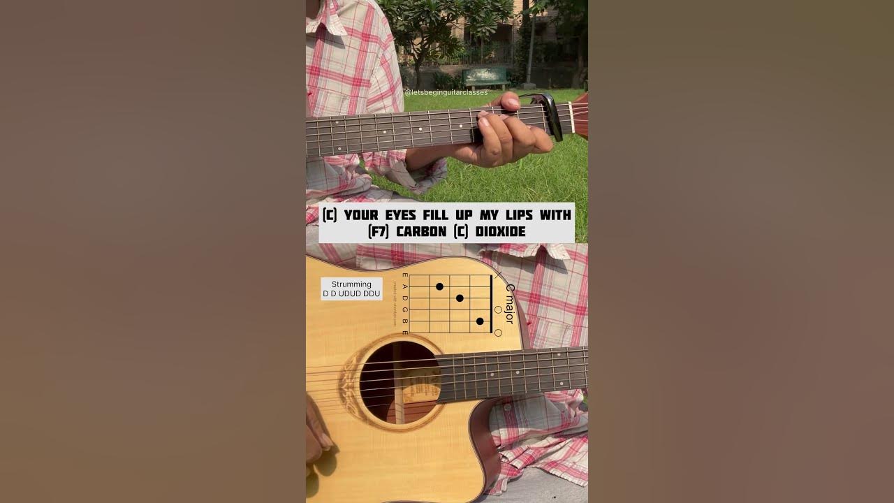 A guitar song | Co2 prateek kuhad | guitar lesson | strumming and chords