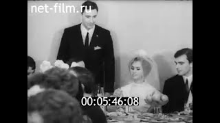 1971г. Ленинград. ресторан. Владимир Вевер, метрдотель.