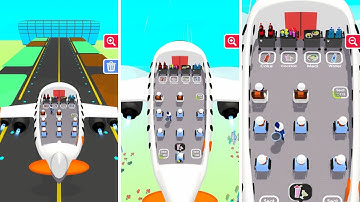 Hostess Management 👩🏻‍✈️🛫👨🏻‍✈️ Mobile Gameplay iOS | Hyper Casual Games