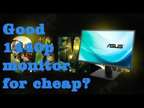 1440p Asus PB277Q review/unboxing