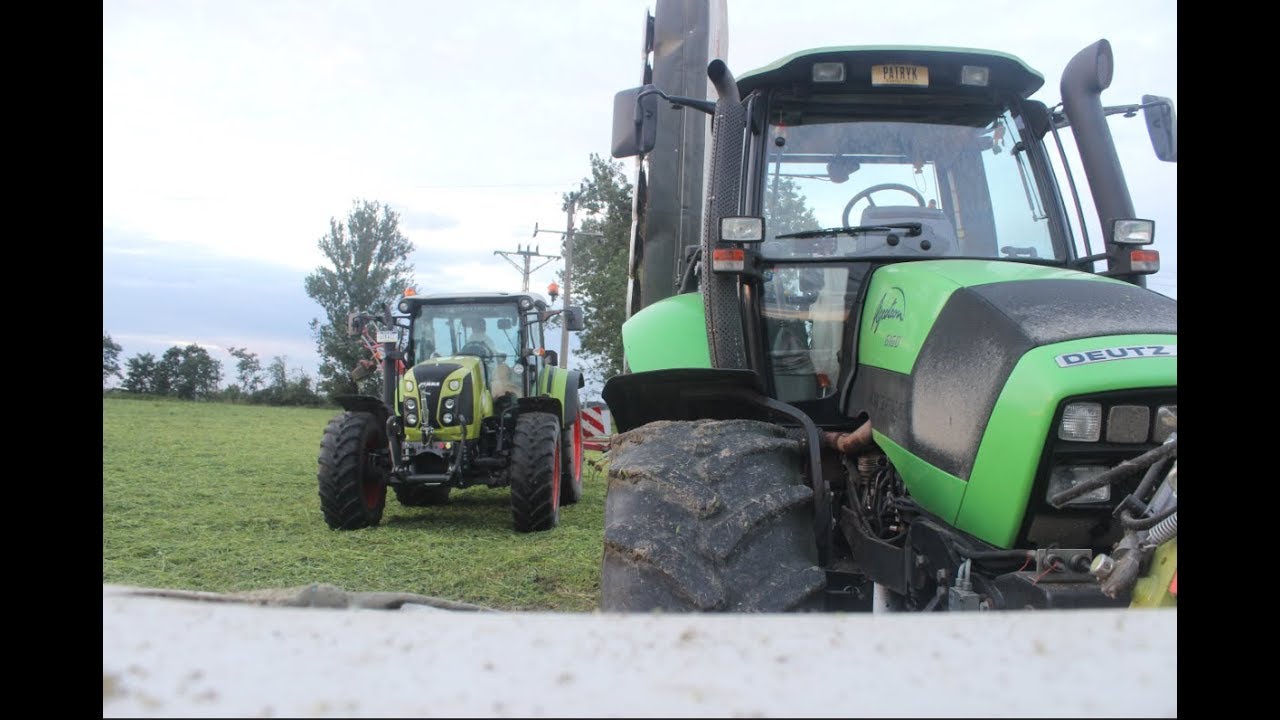 ZBIÓR TRAW | 2018 | Deutz-Fahr | 2xKrone | 2xClaas |